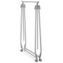 Whitmor Foldable Garment Rack - Rolling Clothes Hanger - Adjustable Height