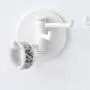 TOPBATHY Swivel Hook Wall Mounted Heavy Duty Folding Swing Arm Coat Hook Towel Holder Kitchen Bathroom Garage Clothes Hanger
