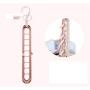 vershine 5Pcs Nine-Hole Clothes Hanger Wardrobe Rotating Storage Bedroom Drying Rack Standard Hangers