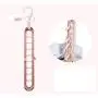 vershine 5Pcs Nine-Hole Clothes Hanger Wardrobe Rotating Storage Bedroom Drying Rack Standard Hangers