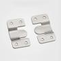 Furniture Flush Mount Bracket- Headboard Wall mount Hardware- Large Picture Hangers- Heavy Duty photo Frame Hook- Stainless Steel Interlocking Z Clips for Large Picture Display Art Gallery (2 Sets ) Furniture Flush Mount Bracket- Headboard Wall mount Hardware- Large Picture Hangers- Heavy Duty photo Frame Hook- Stainless Steel Interlocking Z Clips for Large Picture Display Art Gallery (2 Sets )