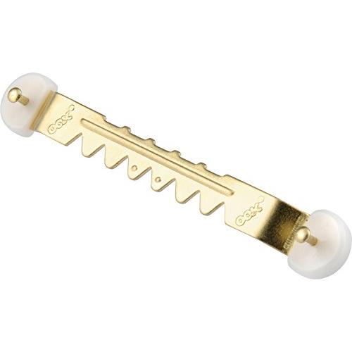 OOK 50376 ReadyNail Large Sawtooth Hanger, Brass, 2 per Pack
