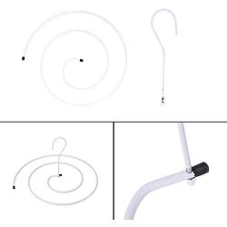 YOYOHOT 1 Pc Clothes Hanger Drying Rack Spiral Shaped Hanger Rotating Storage Rack Quilt Blanket Space Saver