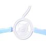 Fcoson Baby Size Hanger Set Kids Velvet Hangers 15 Pack No-Slip Space Saving Clothes Hangers for Babies Toddler Children Youth Blue