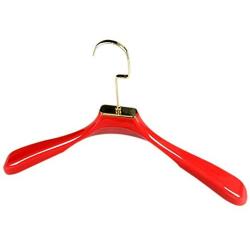 Clothes Racks Red Hangers Bright Clothing with Display Hangers, 20pcs, Standard Hangers