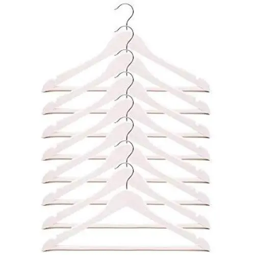 IKEA Hanger Wood Clothes Coat (8 Pack) White Bumerang IKEA Hanger Wood Clothes Coat (8 Pack) White Bumerang