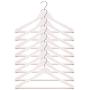 IKEA Hanger Wood Clothes Coat (8 Pack) White Bumerang
