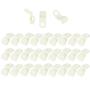 Bolley Joss Durable Clothes Hanger Connector Hooks 30Pcs