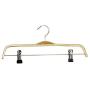 KonanAI15 Non-Slip Wooden Hangers Non-Slip Adult Organizer Hotel 360 Degree Rotating Suit Clothes Hanger Closet Trouser Skirts Dual-Use Solid Wood Double Clip