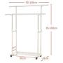 JIGUANG Clothes Hanger Coat Rack Floor Hanger Storage Wardrobe Clothing Drying Racks Porte Manteau kledingrek perchero de Pie Flower Pot Rack (Color : White) JIGUANG Clothes Hanger Coat Rack Floor Hanger Storage Wardrobe Clothing Drying Racks Porte Manteau kledingrek perchero de Pie Flower Pot Rack (Color : White)