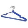 Yuqianjin Stainless Steel Hangers Non-Slip Suit Coat Hangers, Metal Clothes Hanger with Rubber Coating, 15.7 Inches ， Set of 20 (Color : 02)