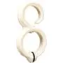 FusionBrands GoHook, White - Versatile Magnetic Hooks Hold Essential Go-To Items in the Kitchen, Bathrooms, Closets, and On the Go-Flexible S Hook Design is Portable, Easy to Use, and Holds Up to 3lbs