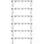 5pcs Half Toroidal Universal Metal Clothes Closet Hangers Clothing Organizer Hangers Clothing Organizer Clothes Hanger Rack 5pcs Half Toroidal Universal Metal Clothes Closet Hangers Clothing Organizer Hangers Clothing Organizer Clothes Hanger Rack