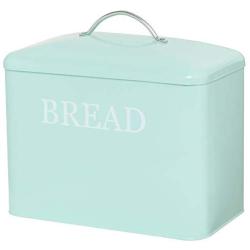 Extra Large Bread Boxes Teal - Bread Boxes For Kitchen Counter Holds 2+ Loaves For All Your Bread Storage - Bread Container Counter Organizer To Suit Farmhouse Kitchen Decor, Vintage Kitchen, Rustic