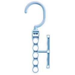 5Hole Practical Clothes Hanger Rack Space Saver Organizer Magic Hanger Closet Organizer Space Save 10pcs Color Random
