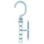 5Hole Practical Clothes Hanger Rack Space Saver Organizer Magic Hanger Closet Organizer Space Save 10pcs Color Random