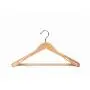 Amber Home Deluxe Curved Solid Wood Coat Hanger, Suit Hanger, Jacket Hanger with Sturdy Non-Slip Bar, Smooth Finish, Wide Shoulder,5 Pack (Natural Color) Amber Home Deluxe Curved Solid Wood Coat Hanger, Suit Hanger, Jacket Hanger with Sturdy Non-Slip Bar, Smooth Finish, Wide Shoulder,5 Pack (Natural Color)