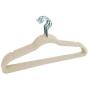 10PC Random Color Non-Slip Velvet Hangers - Suit Hanger Ultra Thin Space Saving 360 Degree Swivel Hook Strong and Durable Clothes Hanger Decoration