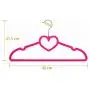 Premium Heart Shaped Slim Velvet Hangers, Suit Haner, Clothes Hanger 10 Pieces Premium Heart Shaped Slim Velvet Hangers, Suit Haner, Clothes Hanger 10 Pieces