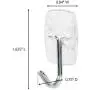 Command Small Clear Wire Hooks, 10 Hooks, 12 Strips - Easy to Open Packaging, Organize Damage-Free Command Small Clear Wire Hooks, 10 Hooks, 12 Strips - Easy to Open Packaging, Organize Damage-Free