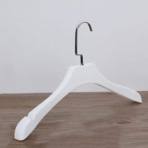 WZP Hanger,Non-Slip Plastic Hanger Pants Rack Pants Clip Skirt Clip,Clothing Store Drying Rack Pants Clip Drying Clothes Hook Easy to Clean/White/As Shown