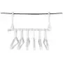 Alinory Clothes Hanger, 360 Degree Rotation Multifunctional Foldable Sace Saving Wardrobe Clothes Hanger