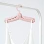 lenbicki 1pcs Folding Coat Hanger,Portable Travel Clothes Hanger,Outdoor Windproof Skirt Hangers for Suitcase Adult Children Clothes Rack