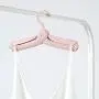 lenbicki 1pcs Folding Coat Hanger,Portable Travel Clothes Hanger,Outdoor Windproof Skirt Hangers for Suitcase Adult Children Clothes Rack