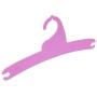 LOVIVER Baby Kids Children Plastic Hangers Coat Clothes Outfit Kids Hangers - 5 Pcs Orange and 5 Pcs Purple