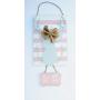 Deer hospital door hanger&quotEva" design