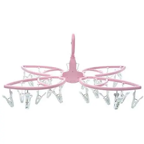 2pcs Portable 24 Clips Clothes Drying Rack Multi-Purpose Hanger Folding Magic Clothes Hanger Buckle Anti-Slip Socks Drying Rack 2pcs Portable 24 Clips Clothes Drying Rack Multi-Purpose Hanger Folding Magic Clothes Hanger Buckle Anti-Slip Socks Drying Rack