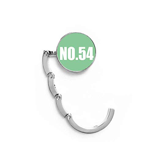 Lucky No.54 Number Name Table Hanger Foldable Handbag Holder