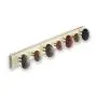 Beach stone Towel Rack - Stone towel hooks - Towel holder - Wall clothes hanger with 7 stones Beach stone Towel Rack - Stone towel hooks - Towel holder - Wall clothes hanger with 7 stones