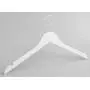 TOPIA HANGER White Wood Bridal Dress Hangers, Premium Wooden Shirt Hangers, 360° White Hook- Smooth Finish- Extra Smoothly Cut Notches, 10 Pack CT06W TOPIA HANGER White Wood Bridal Dress Hangers, Premium Wooden Shirt Hangers, 360° White Hook- Smooth Finish- Extra Smoothly Cut Notches, 10 Pack CT06W