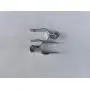 Americas Fence Store Residential Gate Kit (2) 1-5/8" Female Hinges (2) 2-1/2" Male Hinges (1) 1-5/8" Latch Hanger (1) 2-1/2" Fork Latch (6) Carriage Bolts