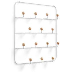 Umbra Estique Over-The-Door Multi-Use Organizer, White