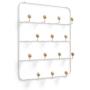 Umbra Estique Over-The-Door Multi-Use Organizer, White Umbra Estique Over-The-Door Multi-Use Organizer, White