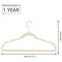MIZGI Premium Velvet Hangers (Pack of 50) Heavyduty - Non Slip - Velvet Suit Hangers Ivory - Copper/Rose Gold Hooks,Space Saving Clothes Hangers (Renewed) MIZGI Premium Velvet Hangers (Pack of 50) Heavyduty - Non Slip - Velvet Suit Hangers Ivory - Copper/Rose Gold Hooks,Space Saving Clothes Hangers (Renewed)
