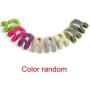 GuGio 10pcs Hanger Hooks Mini Flocking Clothes Hanger Home Easy Hook Closet Organizer Utility Hooks