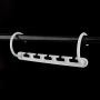 Clothing and Shoe Care,Portable 8 Pcs Space Saving Magic Trousers Clothing Hanger Coat Pants Clothes Closet Organizer Hooks Hanger Rack