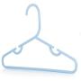 HANGERWORLD 20 Blue 11.4inch Kids Baby Infant Toddler Plastic Pant Bar Garment Clothes Coat Hangers