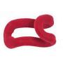 20pcs Random Color Mini Flocking Clothes Hanger Home Easy Hook Closet Organizer Hanging Hook
