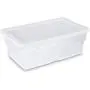 Sterilite 16428012 6 Quart White Storage Boxes (Pack of 24) Sterilite 16428012 6 Quart White Storage Boxes (Pack of 24)