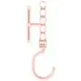 shlutesoy Plastic 5 Circle Anti-Slip Windproof Coat Clothes Hanger Buckle Rack Organizer Pink shlutesoy Plastic 5 Circle Anti-Slip Windproof Coat Clothes Hanger Buckle Rack Organizer Pink