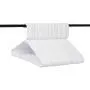Neaties American Made White Plastic Hangers with Bar Hooks, Plastic Clothes Hangers Ideal for Everyday Use, Clothing Standard Hangers, 45pk Neaties American Made White Plastic Hangers with Bar Hooks, Plastic Clothes Hangers Ideal for Everyday Use, Clothing Standard Hangers, 45pk