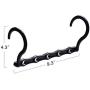 10pcs Multifunctional Folding Shirts Coat Clothes Hanger Holders Save Space Non-Slip Clothes Hanger Wardrobe Organizer Magic Hanger