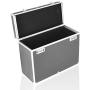 POINSETTIA Aluminium Documents Case Locking Personal File Tote with Folders Gift 37x18x32cm Black