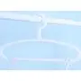 SAASNY Premium Quality Plastic Hangers,Kids Light-Weight Clothes Hangers 8 Plastic Hangers Nursery Hangers with Hooks for Baby,Toddler,Kids,Children (25,Dark Blue) for Drying and Storage