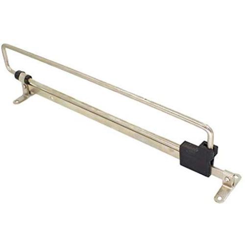 clothes hanger Retractable Wardrobe Rail Towel Coat Racks Closet Rod Shower Rod Towel (Silver,250mm)