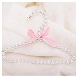 High-tech type 1pcs Children Pearl Hanger Fashion Dog Hangers for Clothes Pegs Baby Pearl Plastic Hangers,02